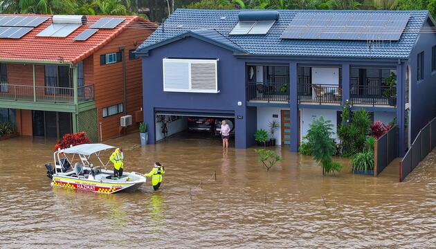 Überschwemmungen in Australien