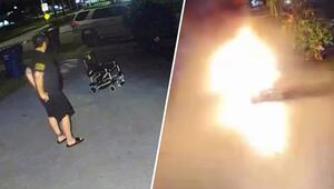 explodierender Rollstuhl