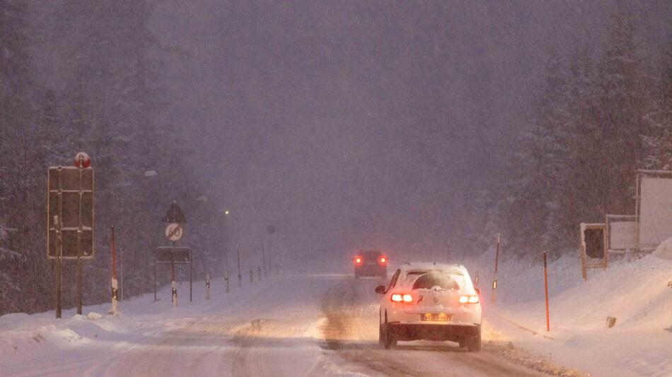 Weitere Schneefälle in Baden-Württemberg erwartet