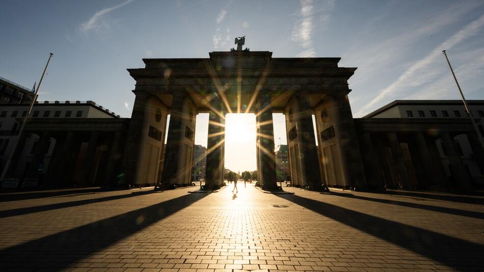 Sonnenaufgang in Berlin