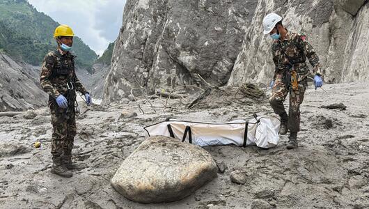 Nach Sturzflut im Himalaya - Nepal