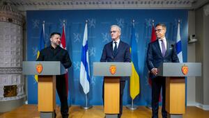 Ukraine-Krieg - Selenskyj trifft Støre und Stubb