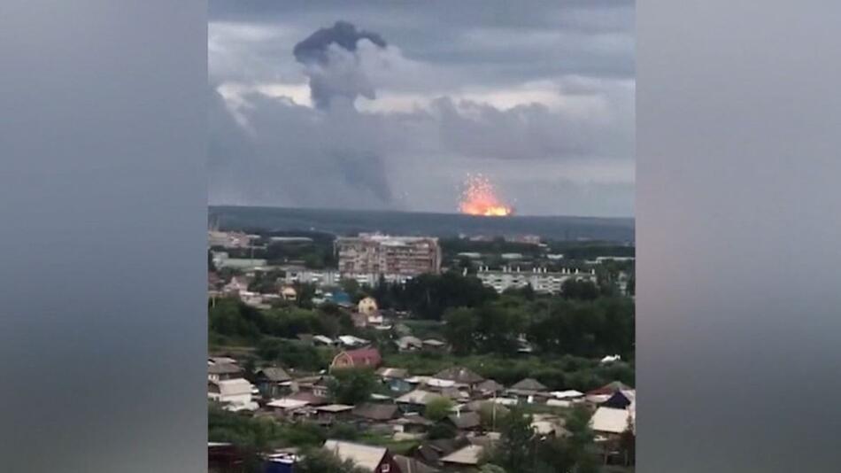 Russland Explosion