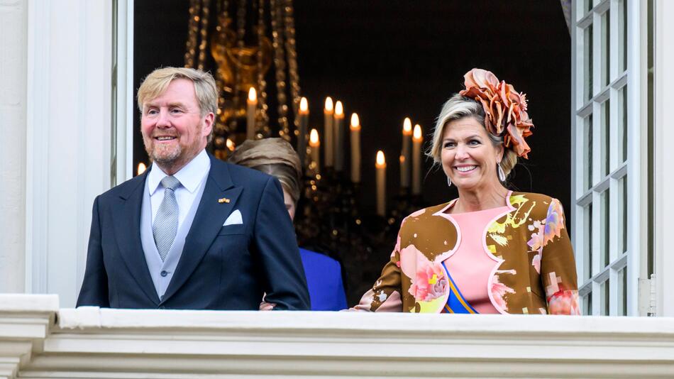 König Willem-Alexander und Königin Máxima von den Niederlanden.