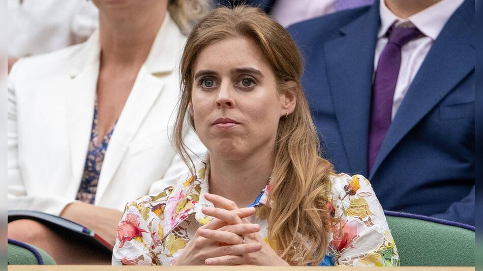 Prinzessin Beatrice am Dienstag in Wimbledon.