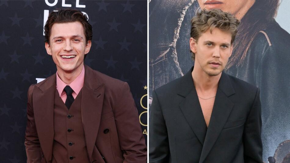 Tom Holland (l.) und Austin Butler landen zusammen bei Amazon.