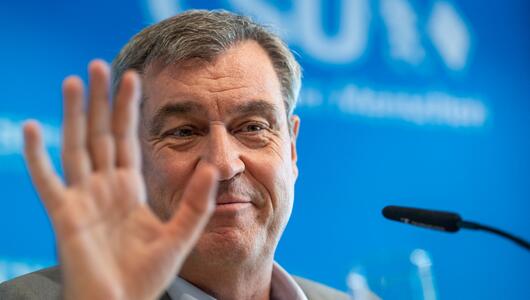 CSU-Vorstand - Pressekonferenz