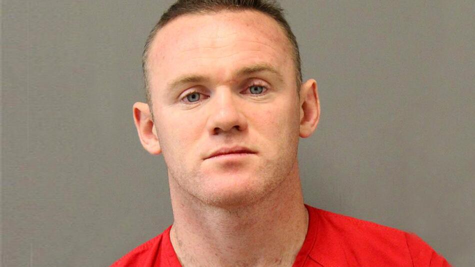 Wayne Rooney Polizeifoto