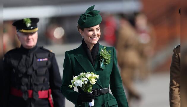 Prinzessin Kate bei der Parade zum St. Patrick's Day.