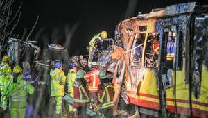 Unfall mit Tanklaster und Stadtbahn