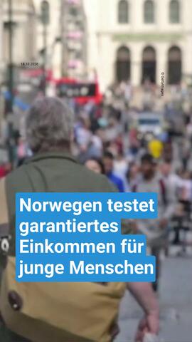 Norwegen testet garantiertes Einkommen für junge Menschen
