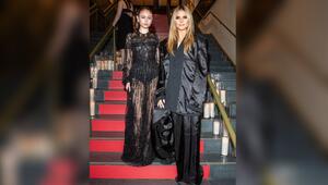 Leni und Heidi Klum in New York.
