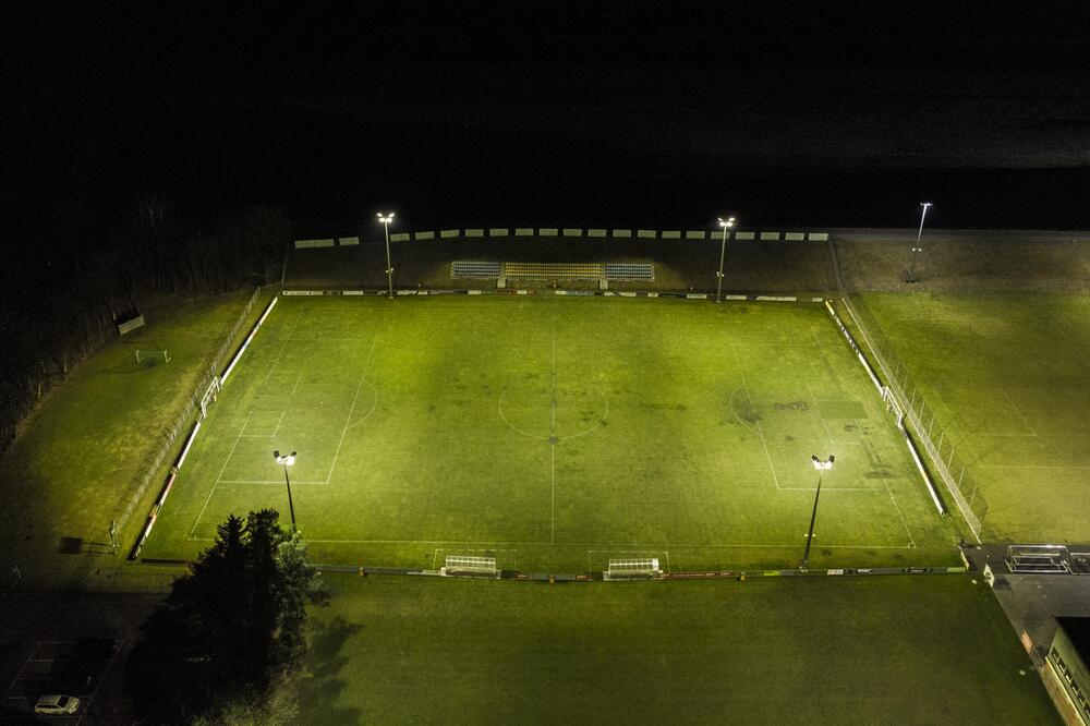 Idyllisch: Der Fußballplatz des FC Balzers