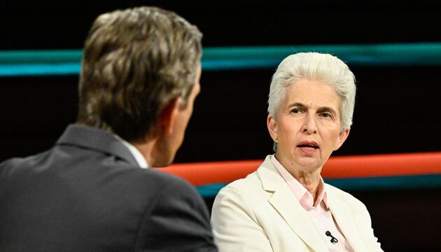 Marie-Agnes Strack-Zimmermann bei "Markus Lanz"