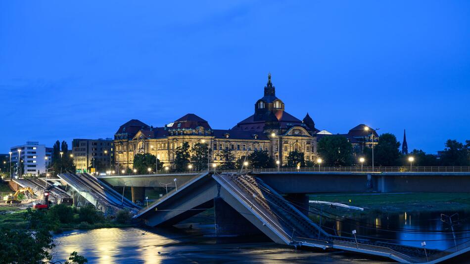 Brückeneinsturz in Dresden