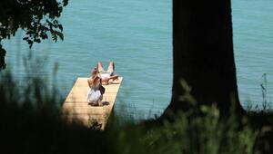 Badesteg in Bayern