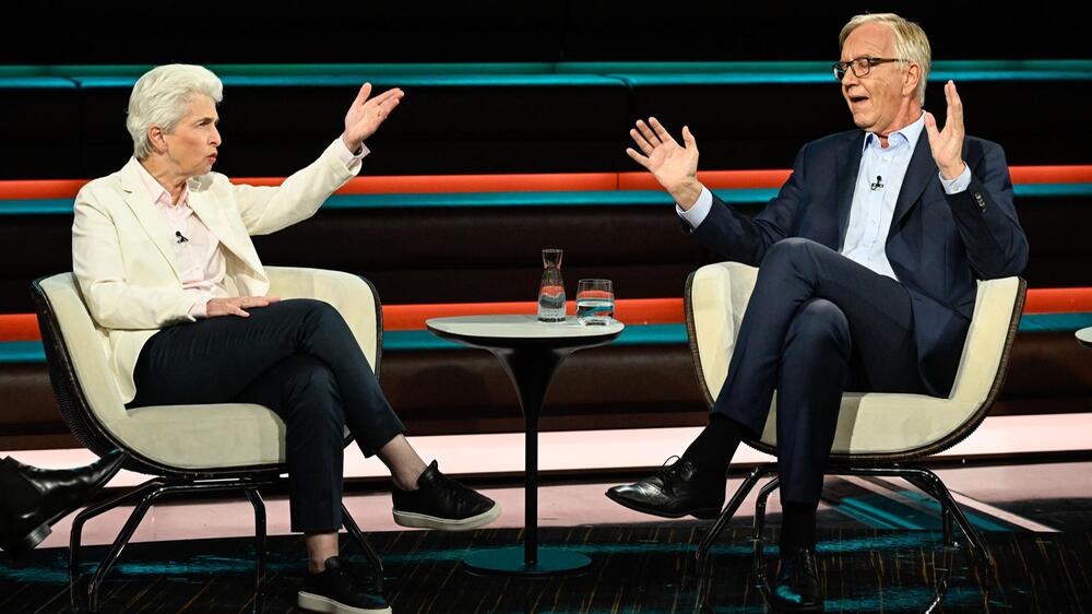 Marie-Agnes Strack-Zimmermann und Dietmar Bartsch bei "Markus Lanz"