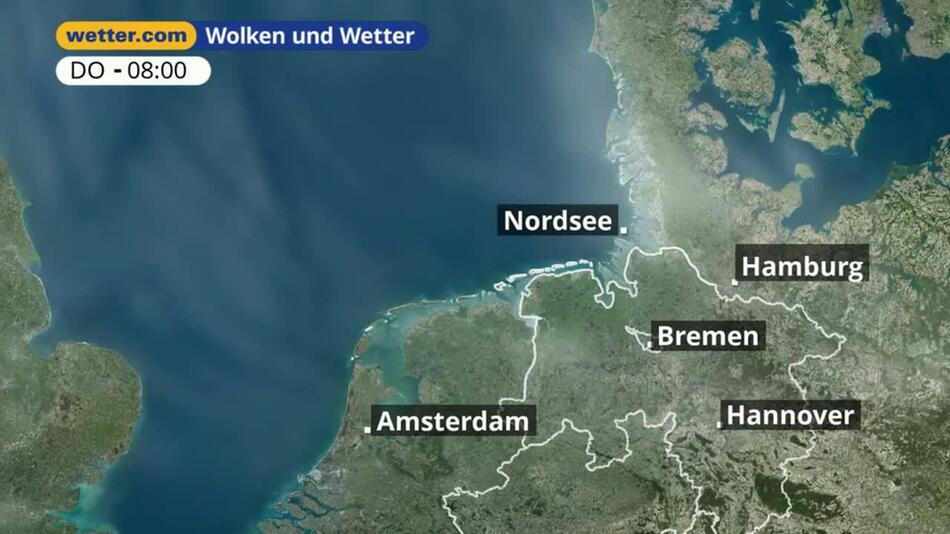 "Nordsee: Dein Wetter für Deine Region!"