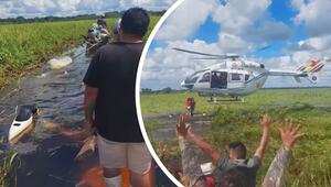 Flugzeugabsturz in Alligator-Sumpf: Fünf Menschen überleben in Bolivien