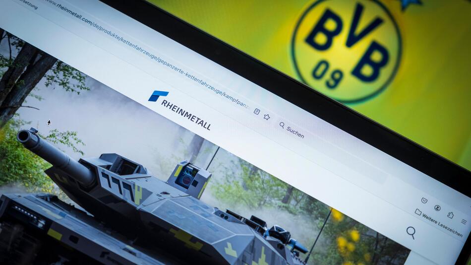 Rheinmetall wird neuer Sponsor von Borussia Dortmund