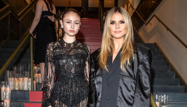 Leni und Heidi Klum