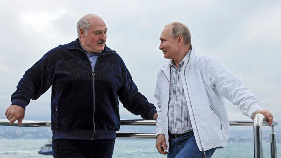 Belarussischer Präsident Lukaschenko in Russland