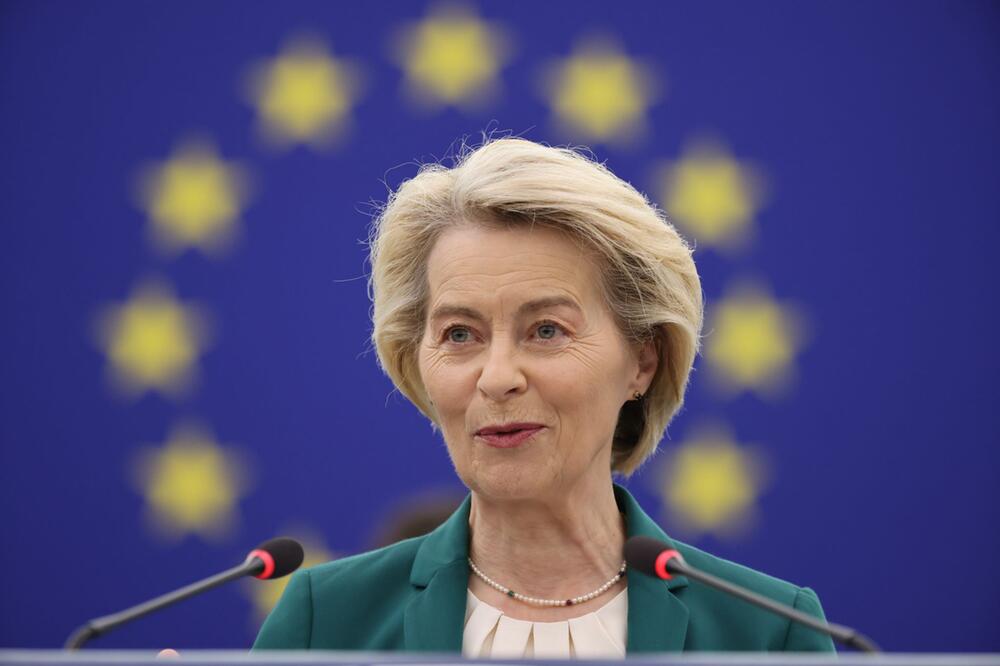 Die Präsidentin der Europäischen Kommission, Ursula von der Leyen