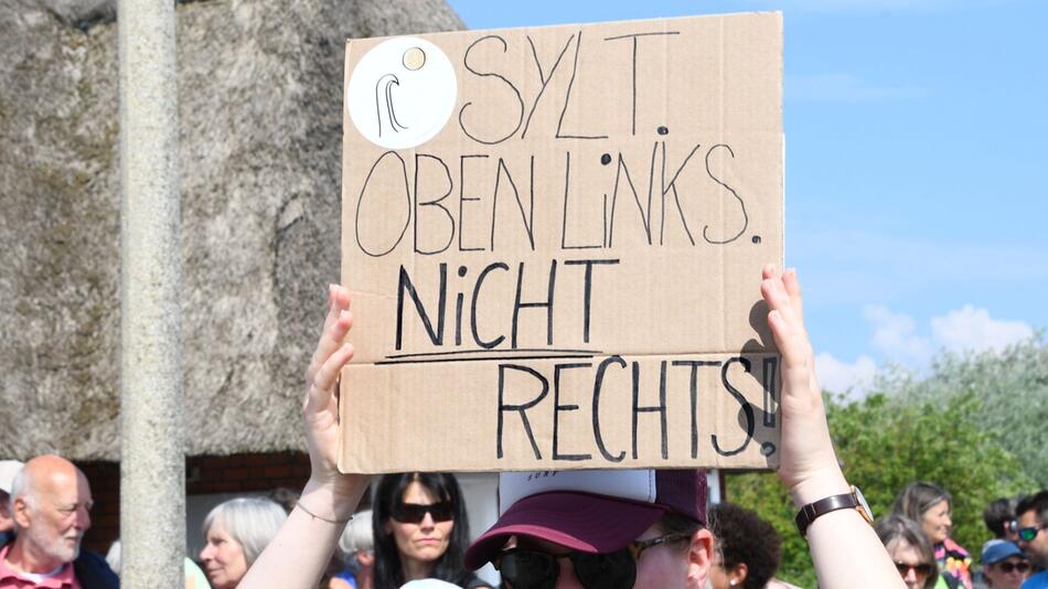 Nach Rassismus-Eklat - Mahnwache auf Sylt