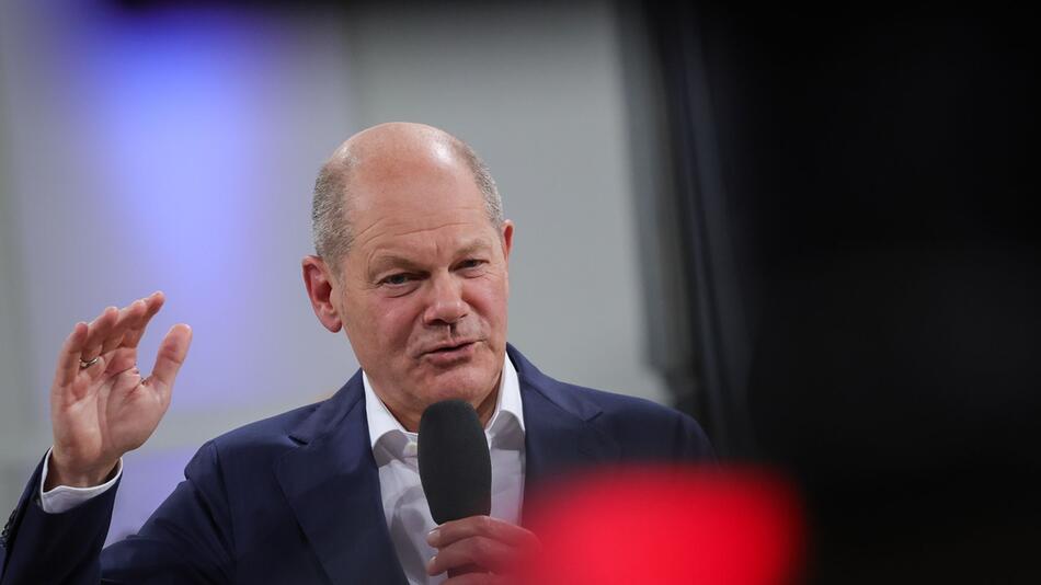 Bürgergespräch Scholz