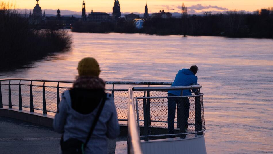 Hochwasser in Sachsen - Dresden