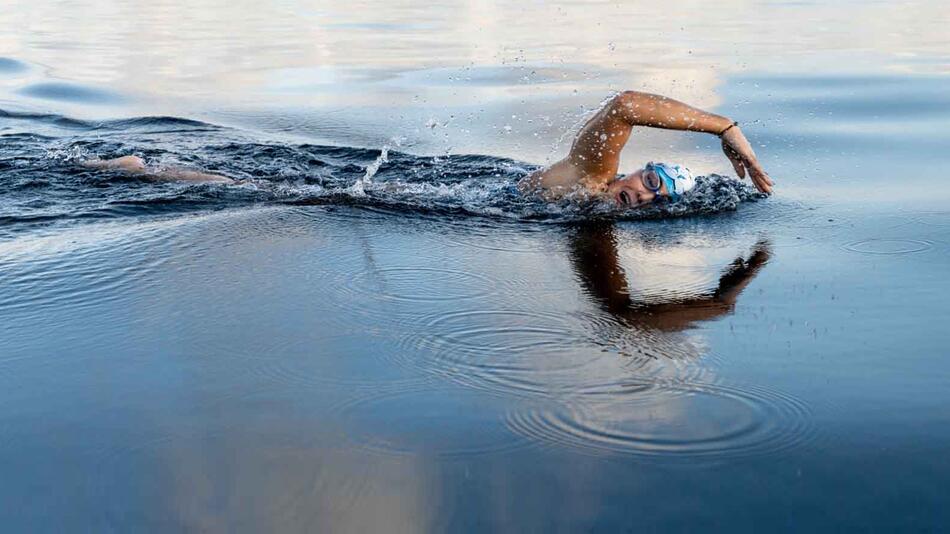 Nathalie Pohl, Extremschwimmerin