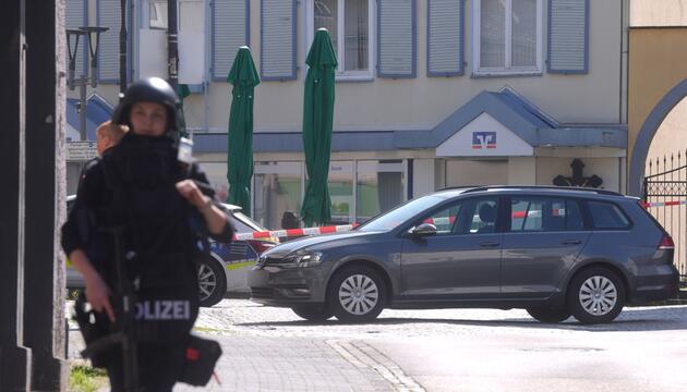 Geiselnahme in einer Bank im rheinland-pfälzischen Sinzig