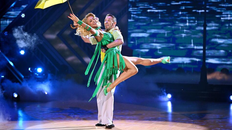 Mark Keller und Kathrin Menzinger in der "Let's Dance"-Ausgabe vom vergangenen Freitag.