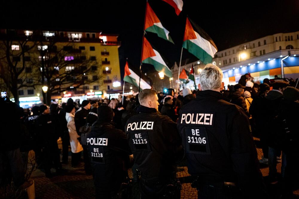 Demonstration "Israels Rückzug von Gaza"