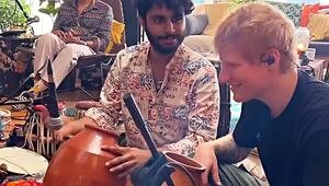 Jam-Session: Ed Sheeran überrascht Fans mit Tontrommel -Konzert in Indien