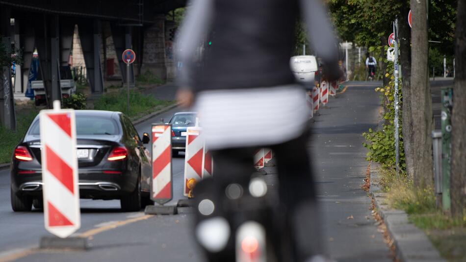 Pop-up-Radwege in Berlin