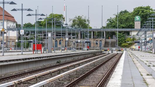 Sturm in Berlin - S-Bahn-Verkehr ausgesetzt