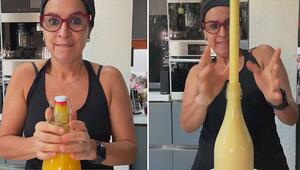Explosion in der Küche: Mango-Smoothie fliegt Influencerin um die Ohren