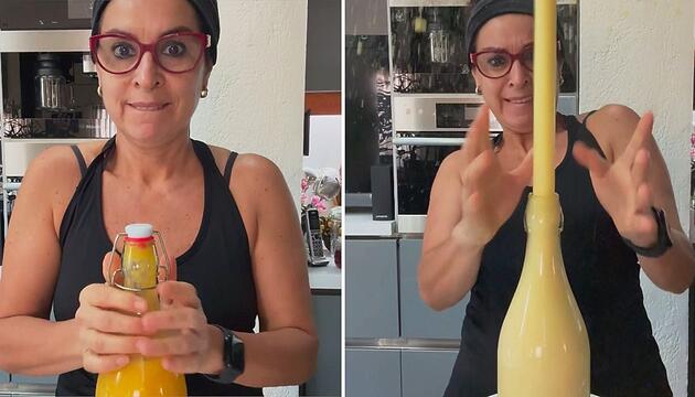 Explosion in der Küche: Mango-Smoothie fliegt Influencerin um die Ohren