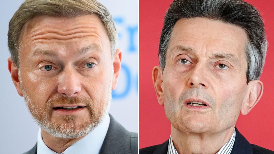 Christian Lindner und Rolf Mützenich