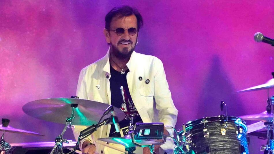 Ringo Starr gibt gerne mit anderen Musikern Konzerte.