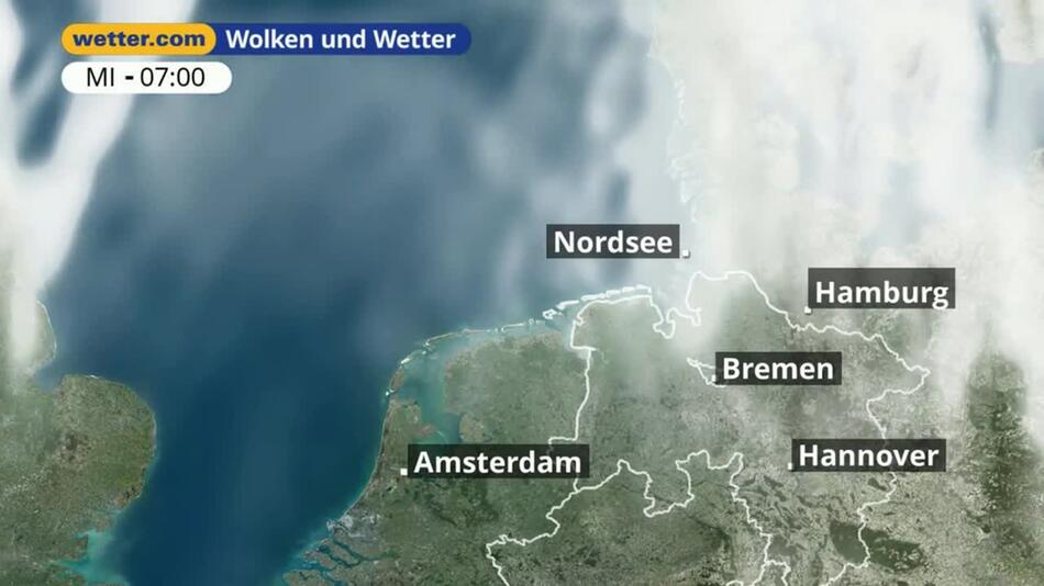 "Nordsee: Dein Wetter für Deine Region!"