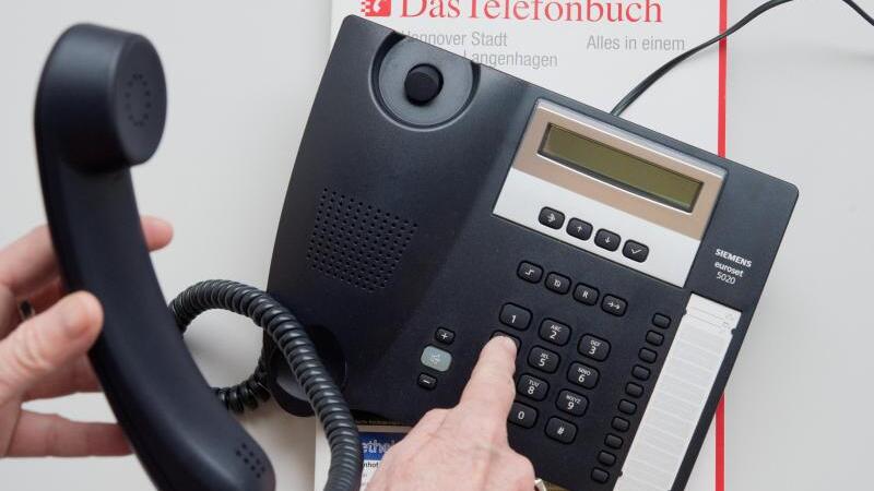 Klassisches Telefonbuch