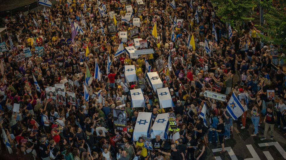 Nahostkonflikt - Protest in Tel Aviv