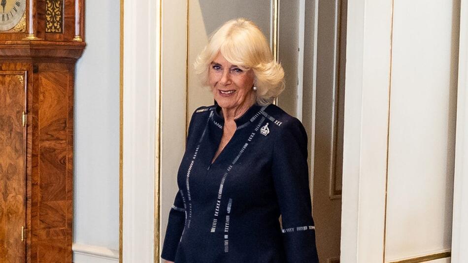 Königin Camilla bei einem Termin im Oktober.