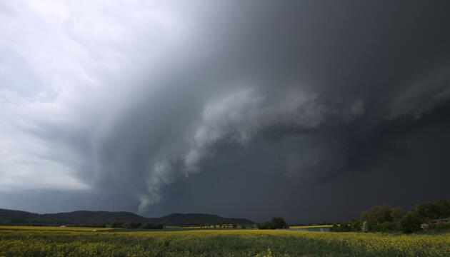 Gewitter in Bayern