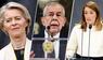 Ursula Von der Leyen, Alexander Van der Bellen, Roberta Metsola
