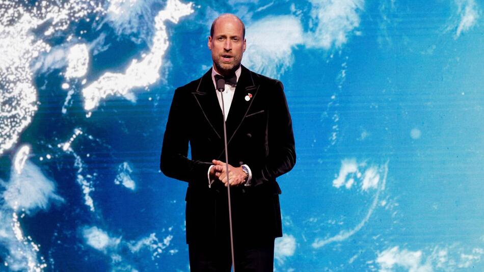 Prinz William überreichte in Rio de Janeiro den diesjährigen Earthshot-Preis für seine Umweltinitiative.