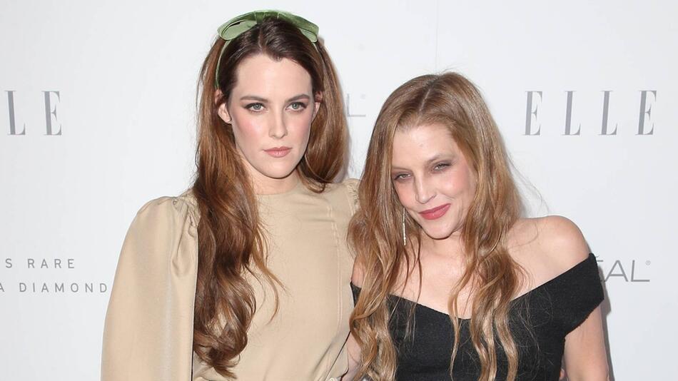 Riley Keough und Lisa Marie Presley im Jahr 2017 in Beverly Hills.