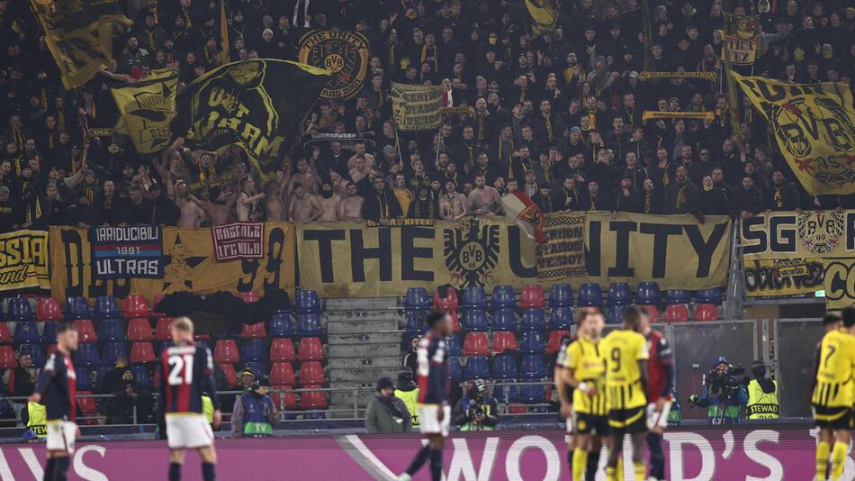 BVB-Fans in Bologna